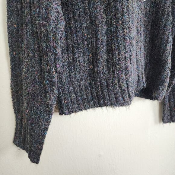 Aerie Offline Ribbed Sweater Hoodie NWT - Charcoal Gray XS - Picture 8 of 12